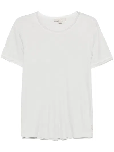 Remain Birger Christensen Mesh-trim T-shirt In Grey