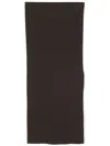 Remain Birger Christensen Midi Pencil Skirt In Brown