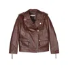 Remain Birger Christensen Long-sleeved Casual Jacket In Brown