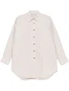 Remain Birger Christensen Pintuck Shirt In Beige