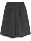 Remain Birger Christensen Poplin Basketball Shorts In Grey