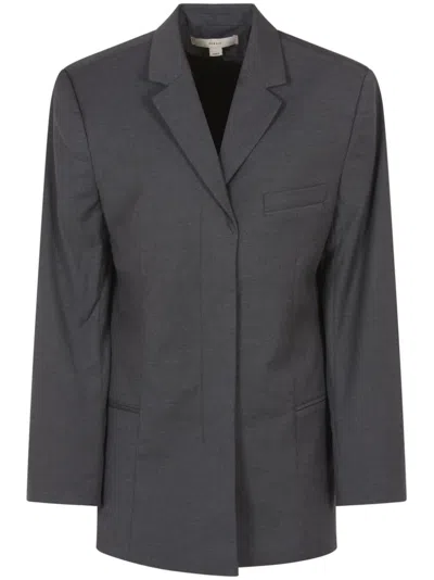 Remain Birger Christensen Single-breasted Blazer In Grey