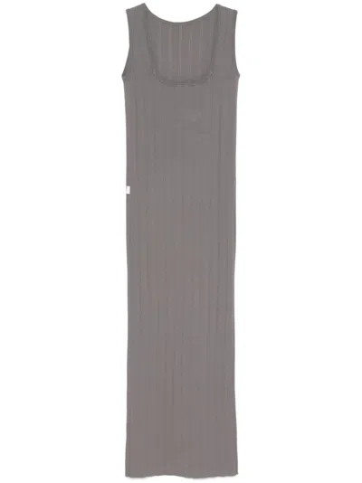 Remain Birger Christensen Sleeveless Maxi Dress In Grey