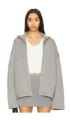Remain Birger Christensen Zip-up Jacket In 麻灰色
