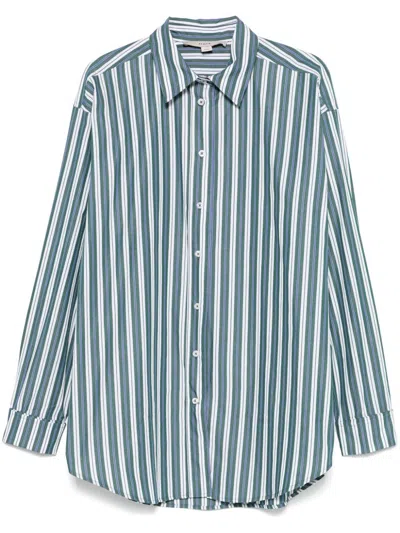 Remain Birger Christensen Striped Shirt In Green