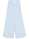 REMAIN STRIPED WIDE-LEG TROUSERS