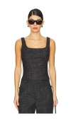Remain Birger Christensen Suiting Top In Black