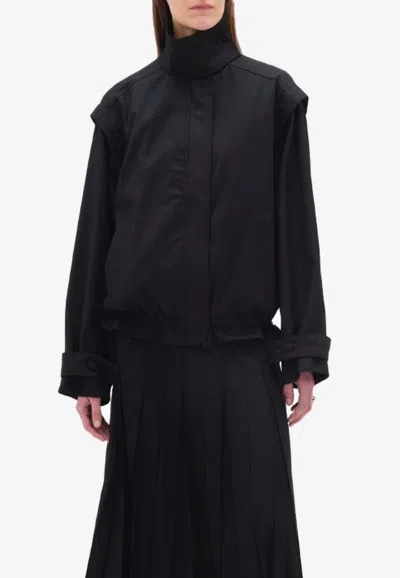 Remain Birger Christensen Suiting Zip-up Jacket In Black
