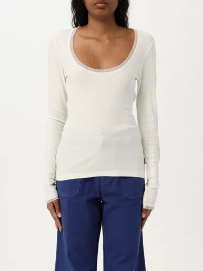 REMAIN BIRGER CHRISTENSEN SWEATER REMAIN WOMAN COLOR WHITE,G82944001