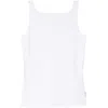 Remain Birger Christensen Ribbed Lightweight Tank Top In White