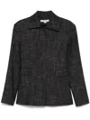 Remain Birger Christensen Fitted Waist Single-breasted Blazer In 黑色