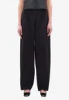 Remain Birger Christensen Wide-leg Cocoon Pants In Black