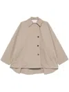 Remain Birger Christensen Wide Trench Jacket In Neutrals