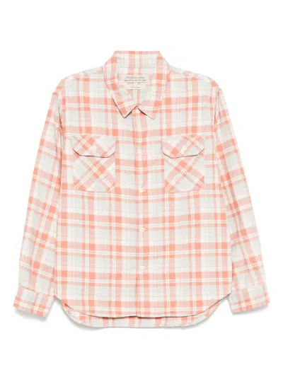 Remi Relief Rayon Twill-check Shirt
