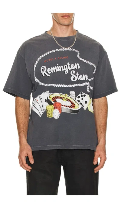 Remington Stone Casino Tee In Gray