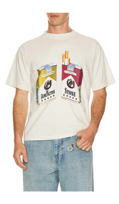 Remington Stone Cowboy Sticks Tee In White
