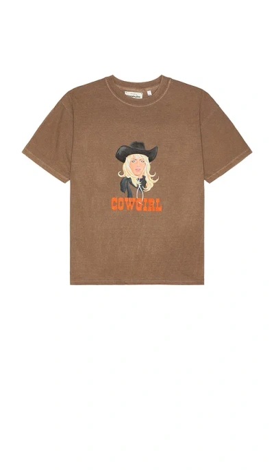 Remington Stone Cowgirl Tee In Espresso