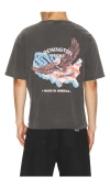 Remington Stone Eagle Tee In Black