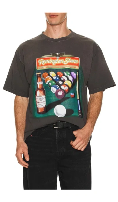 Remington Stone Pool Hall Tee In Gray