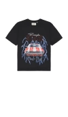 Remington Stone Racing Tee In Black