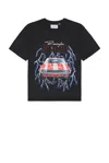 Remington Stone Racing Tee In Black