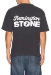 Remington Stone Stack Tee In Transparent
