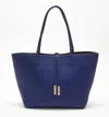 Remi/reid Women's Departure Reversible Tote With Crossbody Pouch Bag In Blue/anthracite In Blue