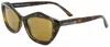 Remo Tulliani Foxy Sunglasses In Bronze Tortoise/bronze Lens In Brown