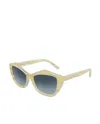Remo Tulliani Foxy Sunglasses In Pearl/ash Lens In Multi