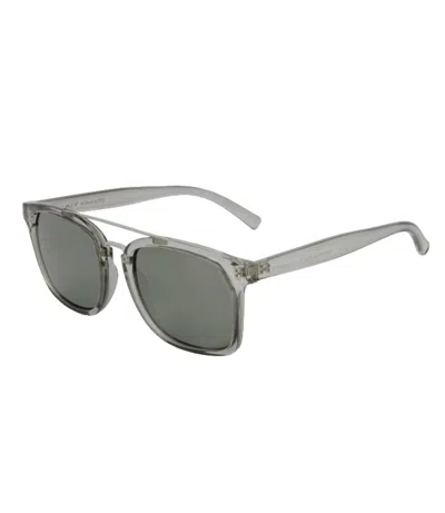 Remo Tulliani Fury Sunglasses In Smoke/black Mirror Lens In Grey