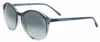 Remo Tulliani Joy Sunglasses In Sapphire Fade/ash Lens In Blue