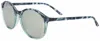 Remo Tulliani Joy Sunglasses In Sapphire Tortoise/mirror Lens In Blue