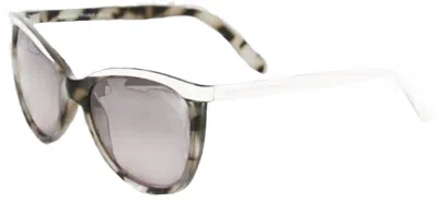 Remo Tulliani Lust Sunglasses In Natural Tortoise/smoke Lens In Grey