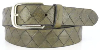 Remo Tulliani Men's Dino Belt In Grey In Gray