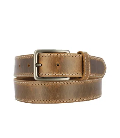 Remo Tulliani Men's Roth Premium Italian Leather Belt In Brown