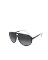 REMO TULLIANI SMOOTH SUNGLASSES IN BLUE TORTOISE/ASH LENS
