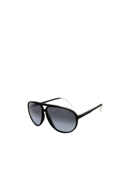Remo Tulliani Smooth Sunglasses In Matte Black Fade/ash Lens