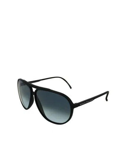 Remo Tulliani Smooth Sunglasses In Matte Black/ash Lens