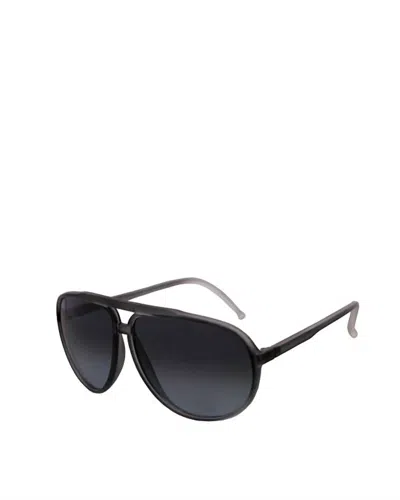 Remo Tulliani Smooth Sunglasses In Matte Smoke Fade/ash Lens