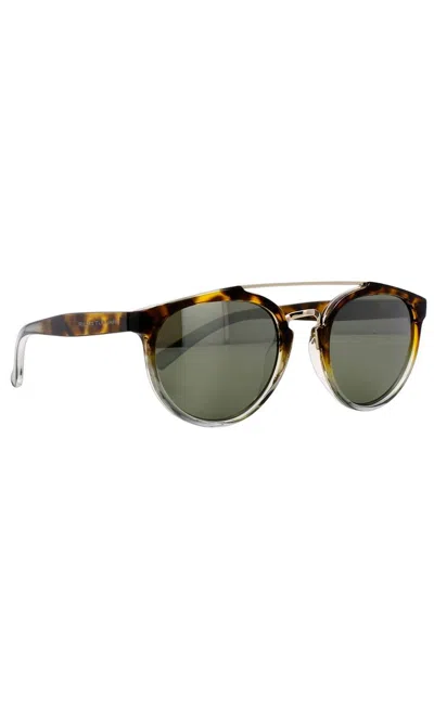Remo Tulliani Women's Trust Sunglasses In Tortoise Fade/mirror Lens In Brown