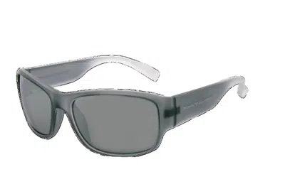 Remo Tulliani Wrath In Matte Smoke Fade/silver Mirror Lens In White