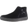 Remonte Cecilia 70 Womens Suede Zip Up Booties In Black