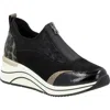 Remonte Eleni Wedge Sneaker In Multi