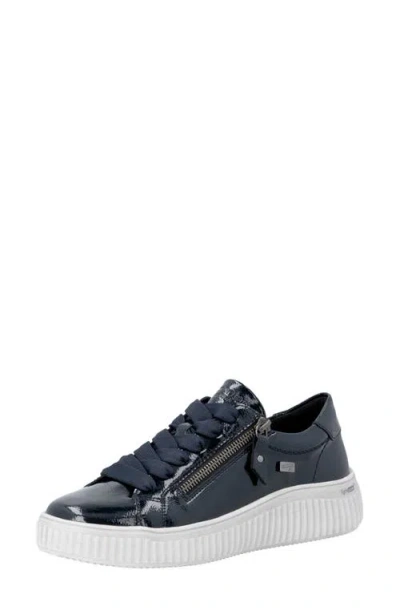 Remonte Levke 07 Faux Leather Sneaker In Mare