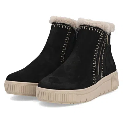 Remonte Women's Bonnie 70 Boots In Black Combi