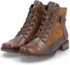 Remonte Women's Chandra 81 Boot In Chestnut In Animal Print