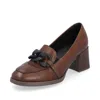 Remonte Women's D0v00 Loafer In Chestnut In Pink