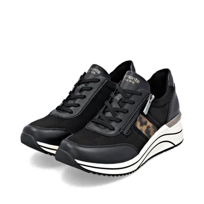 Remonte Women's Eleni 09 Shoes In Black Leopard