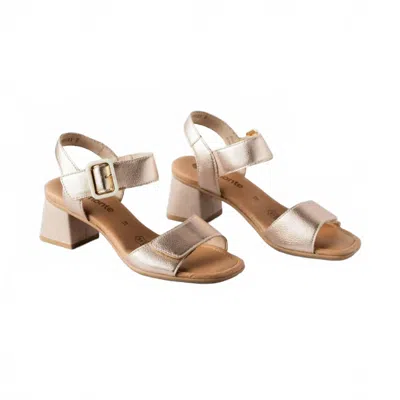 Remonte Women's Heeled Sandal In Metallic In Multi