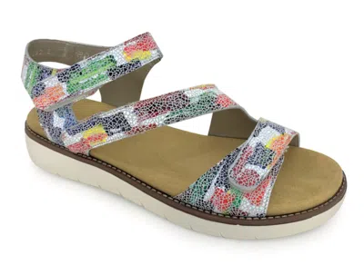 Remonte Women's Jocelyn 50 Sandal In Pink Multi